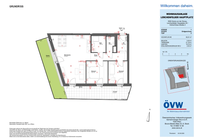 Wohnungsplan