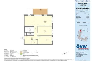 Vorschaubild des Objekts „U2 "Lina Loos Platz" Oberes Hausfeld - ERSTBEZUG Top 1.40“