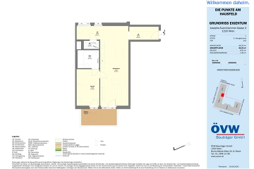 Vorschaubild des Objekts „U2 "Lina Loos Platz" Oberes Hausfeld - ERSTBEZUG Top 1.44“