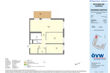 Vorschaubild des Objekts „U2 "Lina Loos Platz" Oberes Hausfeld - ERSTBEZUG Top 1.47“