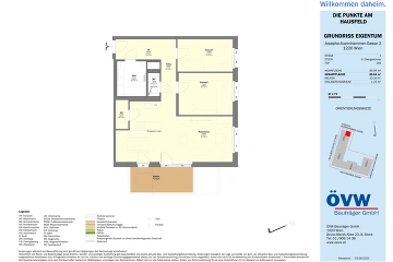 Vorschaubild des Objekts „U2 "Lina Loos Platz" Oberes Hausfeld - ERSTBEZUG Top 1.48“