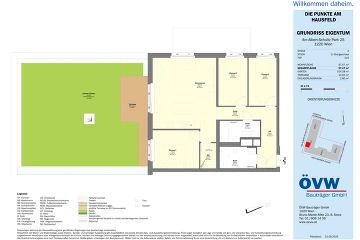 Vorschaubild des Objekts „U2 "Lina Loos Platz" Oberes Hausfeld - GARTENWOHNUNG ERSTBEZUG Top 2.23“