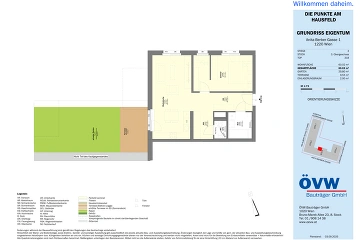 Vorschaubild des Objekts „U2 "Lina Loos Platz" Oberes Hausfeld - GARTENWOHNUNG ERSTBEZUG Top 3.18“