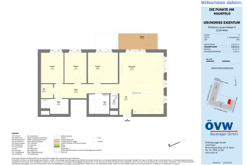 Vorschaubild des Objekts „U2 "Lina Loos Platz" Oberes Hausfeld - ERSTBEZUG Top 4.04“