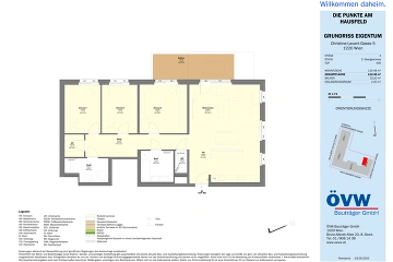 Vorschaubild des Objekts „U2 "Lina Loos Platz" Oberes Hausfeld - FAMILIENTRAUM Top 4.06“