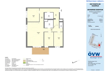 Vorschaubild des Objekts „U2 "Lina Loos Platz" Oberes Hausfeld - FAMILIENTRAUM Top 4.14“