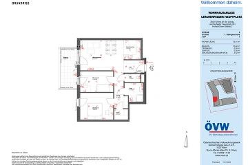 Vorschaubild des Objekts „Stiege 3 / Top 7“