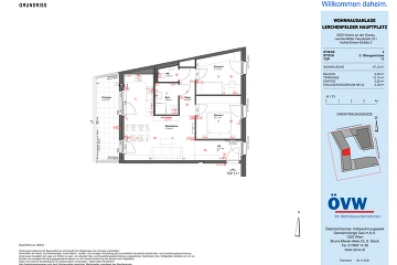 Vorschaubild des Objekts „Stiege 3 / Top 11“