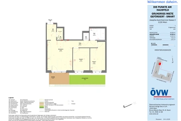 Vorschaubild des Objekts „Stiege 1 / Top 1.02 - SMART“