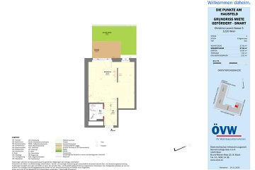 Vorschaubild des Objekts „Stiege 4 / Top 4.01 - SMART“