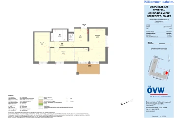 Vorschaubild des Objekts „Stiege 4 / Top 4.05 - SMART“