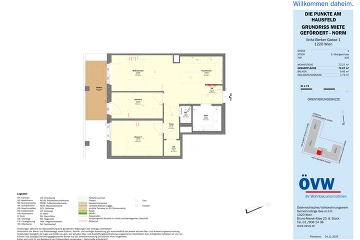 Vorschaubild des Objekts „Stiege 3 / Top 3.09“