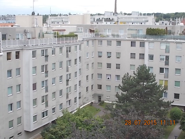 Innenhof-Foto des Projekts Lorystraße vor der Sanierung